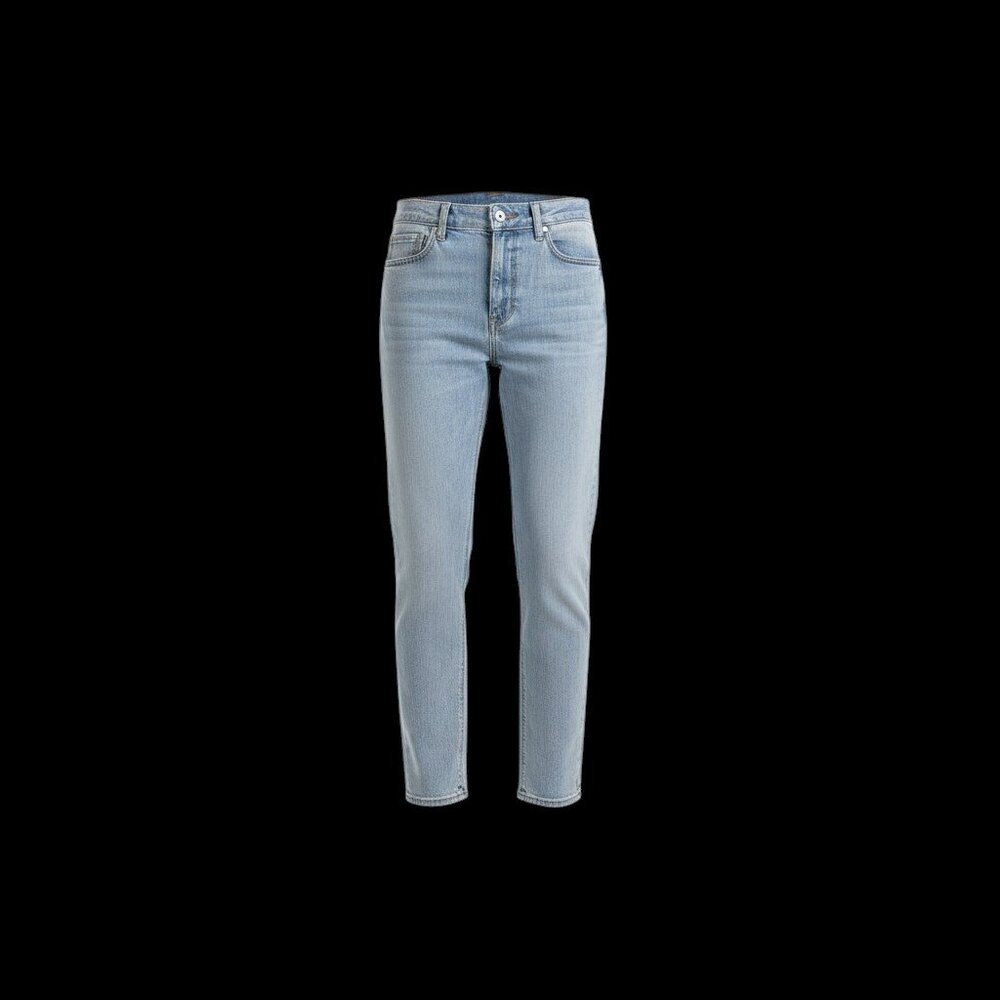 Levis Womens 32 720 High Rise Super Skinny Jeans - Blue Denim Cotton